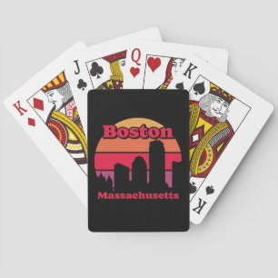 Vintage Boston Massachusetts Playing Cards