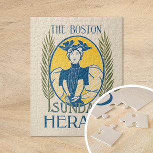 Vintage Boston Sunday Herald Jigsaw Puzzle