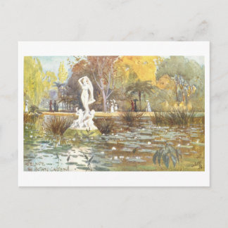 Vintage Botanic Gardens, Adelaide, Australia Postcard