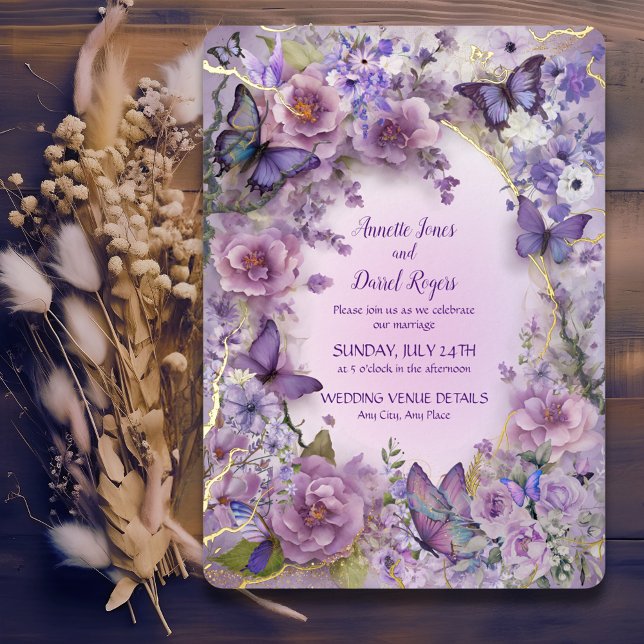 Vintage Botanical Butterfly Lavender  (Creator Uploaded)