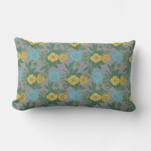 Vintage Botanical Cushion" Lumbar Cushion