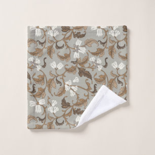Vintage Botanical Elegance Bath Towel Set