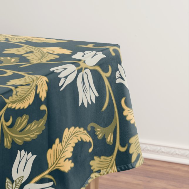 Vintage Botanical Elegance   Tablecloth (In Situ)