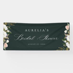 Vintage Botanical Floral Bridal Shower Banner