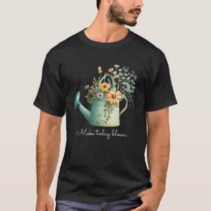 Vintage Botanical Floral Flower Gardening Beautifu T-Shirt
