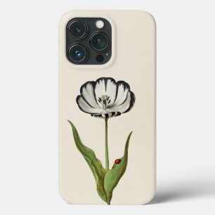 Vintage Botanical Flower Ladybug iPhone 13 Pro Case