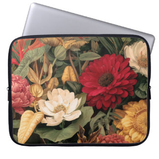 Vintage Botanical Illustration Laptop Sleeve