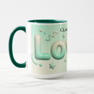 Vintage Botanical Lovely Personalised Keepsake Mug