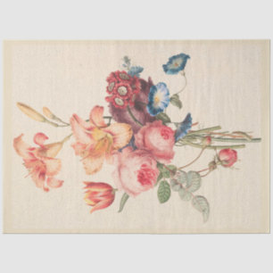 Vintage Botanical Modern Popular Floral Tissue Paper