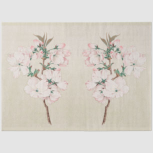 Vintage Botanical Modern Popular Floral Tissue Paper