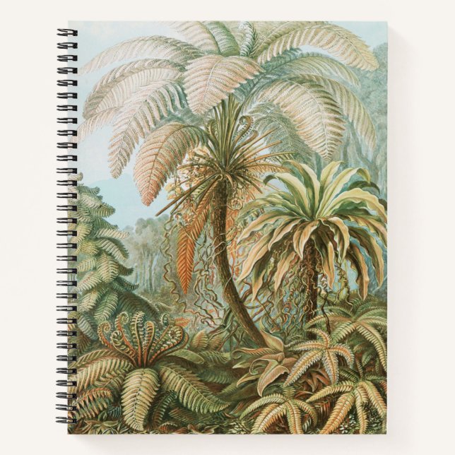 Vintage Botanical Plants Notebook (Front)