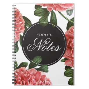 Vintage Botanical Print Notebook