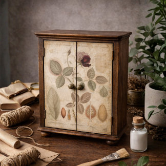 Vintage Botanical Rose Floral Decoupage Tissue Paper