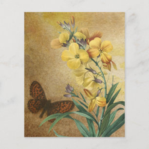 Vintage Botanical Scrapbook Paper