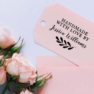 Vintage Botanical Stylish Personalised Handmade By Self-inking Stamp