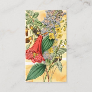 Vintage Botanical Writing Prompt Journal Card