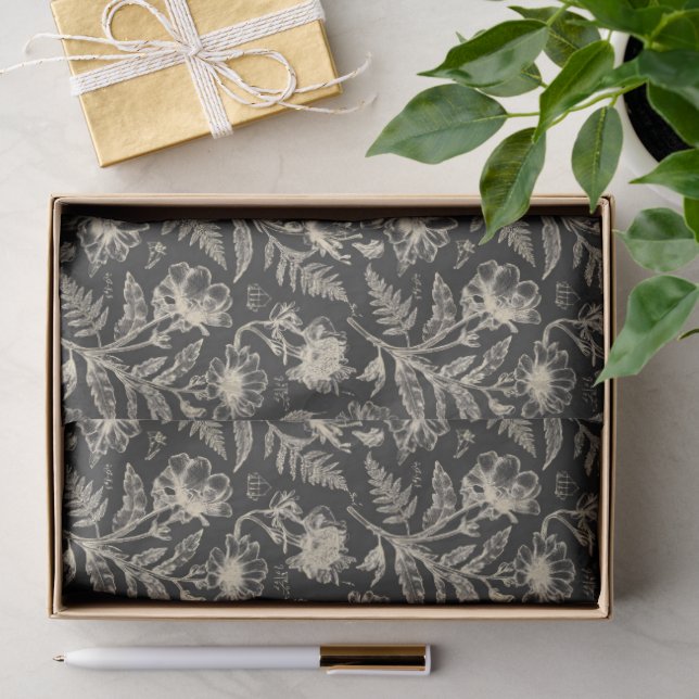 Vintage Botanicals Tissue Paper (Gift)