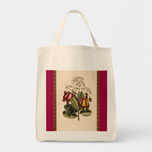 Vintage Botantical Illustration Tote Bag