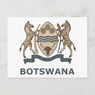 Vintage Botswana Postcard