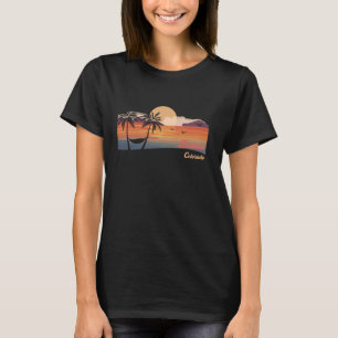 Vintage Boulder Colorado Beach T-Shirt