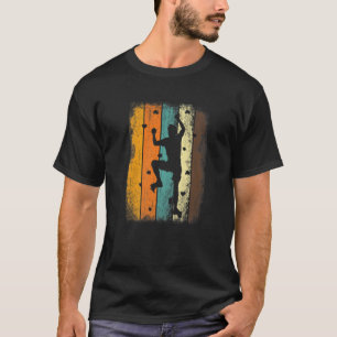 Vintage Bouldering Rock Climbing For Men Women Kid T-Shirt
