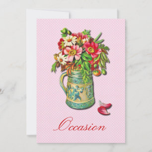 Vintage Bouquet Invitation