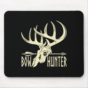 Vintage Bow Hunter American Deer Hunting Archery  Mouse Pad