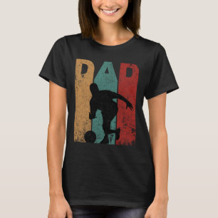 Vintage Bowling Dad Fathers Day Bowling Father T-Shirt