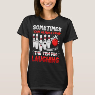Vintage Bowling Team Bowler Bowling Boys Girls 4 T-Shirt