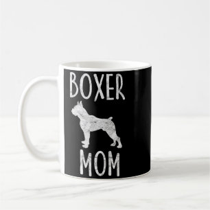 Vintage Boxer Mum Gift Dog Owner Boxer Mother Men Coffee Mug