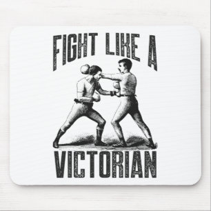Vintage Boxing Fight Like A Victorian Clic Boxer S Mouse Pad