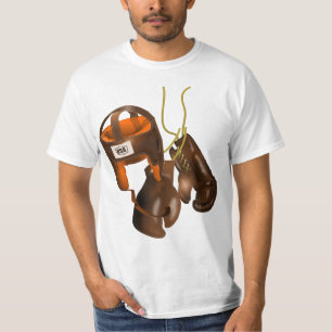Vintage Boxing Gloves and Helmet T-Shirt