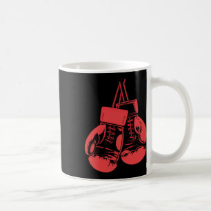 Vintage Boxing Gloves Kickboxing Boxing Lover Boxe Coffee Mug