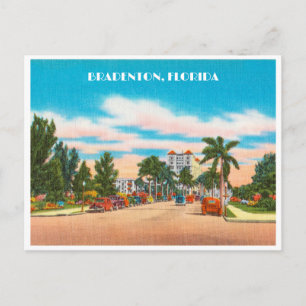 Vintage Bradenton, Florida Postcard