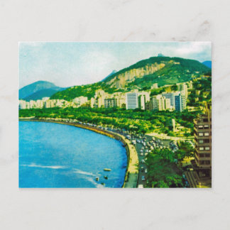 Vintage Brazil, Rio de Janero Postcard