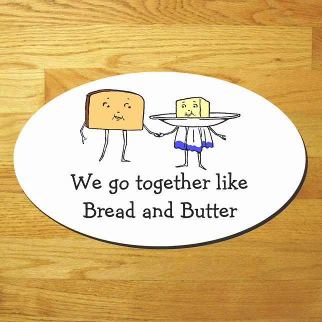 Vintage Bread and Butter Together Love Sticker (Creator Uploaded)