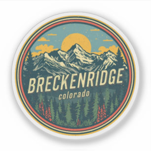Vintage Breckenridge colorado Rocky Mountain