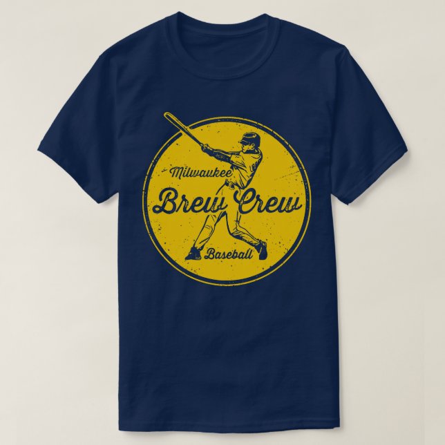 Vintage Brew Crew T-Shirt (Design Front)