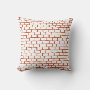Vintage Brick: Textured Background Detail. Cushion