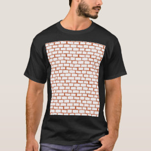 Vintage Brick: Textured Background Detail. T-Shirt