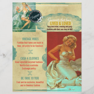 Vintage Bridal Fashions - Flyer