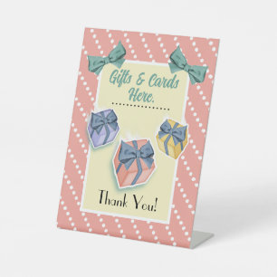 Vintage Bridal Shower Table Top Sign