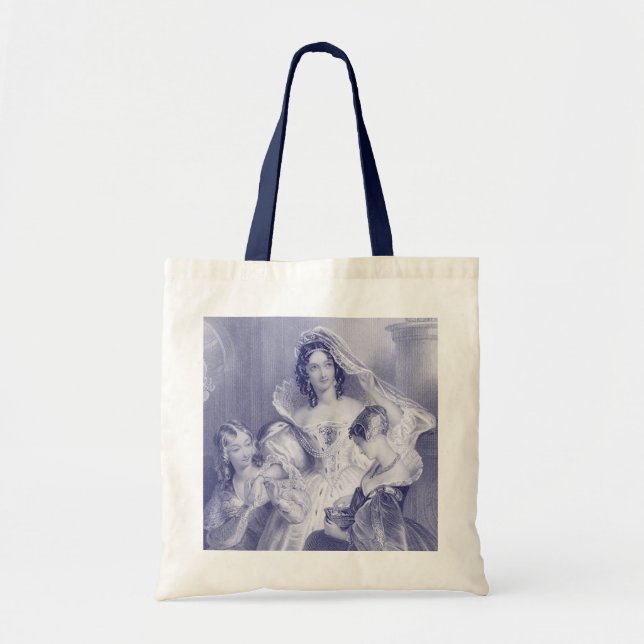 Vintage Bride Tote Bag (Front)