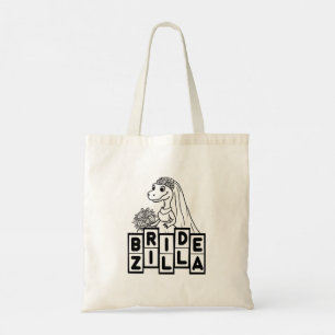 Vintage Bridezilla Wedding Bachelorette Tote Bag