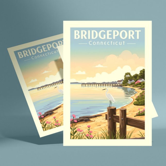 Vintage Bridgeport Connecticut Postcard (Creator Uploaded)