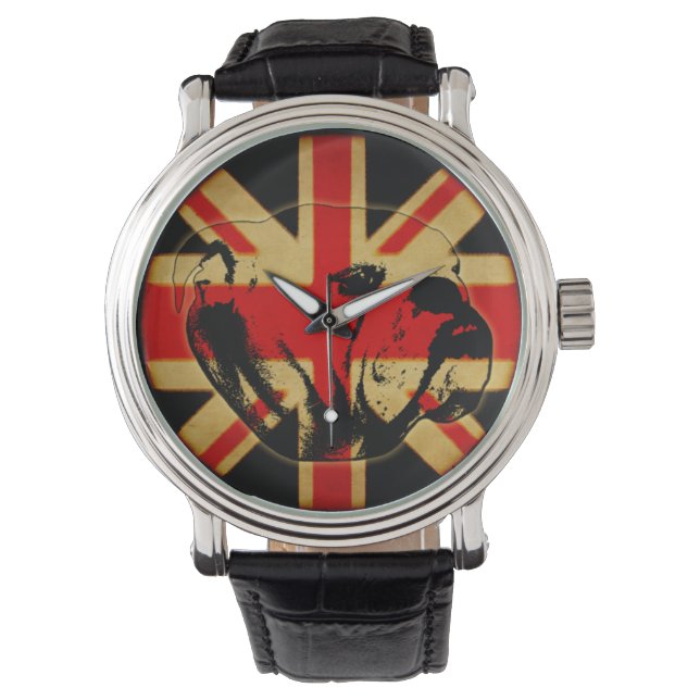 Vintage British Bulldog Watch (Front)