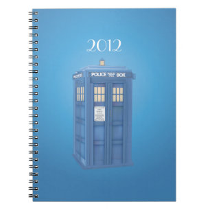 Vintage British Police Callbox Notebook