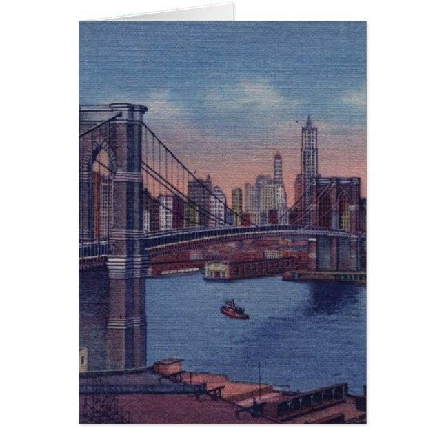 Vintage Brooklyn Bridge (Front)