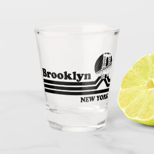 Vintage Brooklyn New York Shot Glass