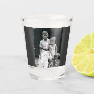Vintage "Brothers" Shot Glass